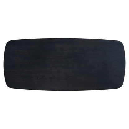 Dining table Cambon dark coffee danish oval 230