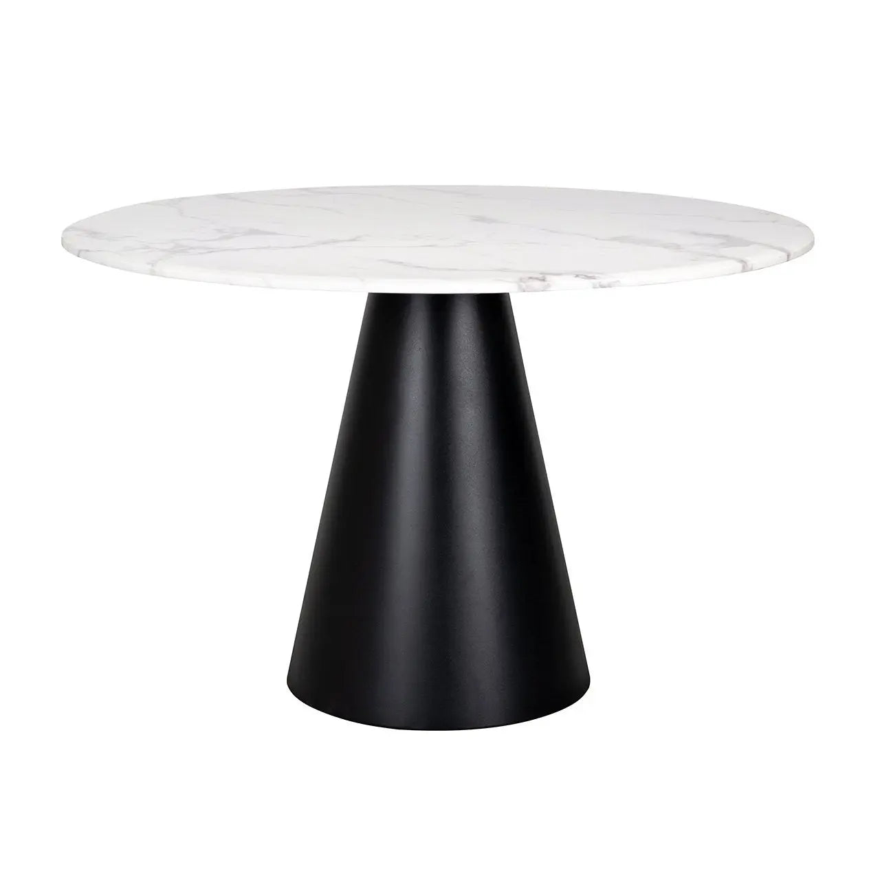 Dining table Degas white 120Ø