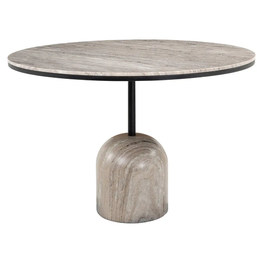 Dining table Duncan sand 120Ø