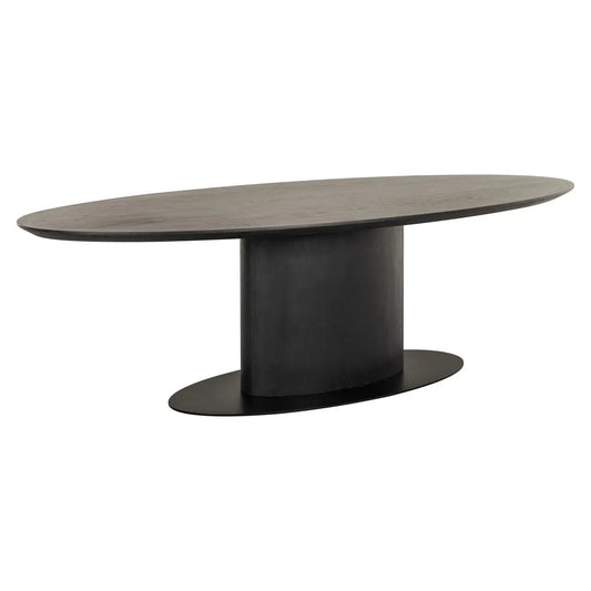 Dining table Gordon dark coffee 300