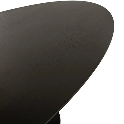 Dining table Gordon dark coffee 300
