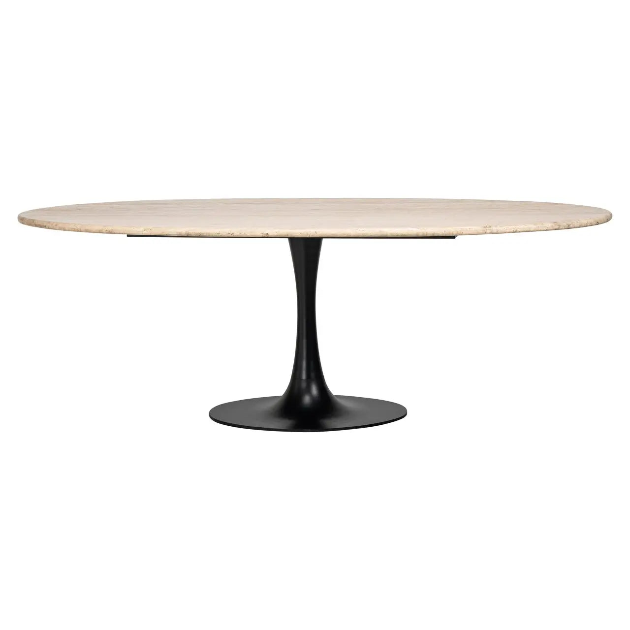 Dining table Hampton black oval 230