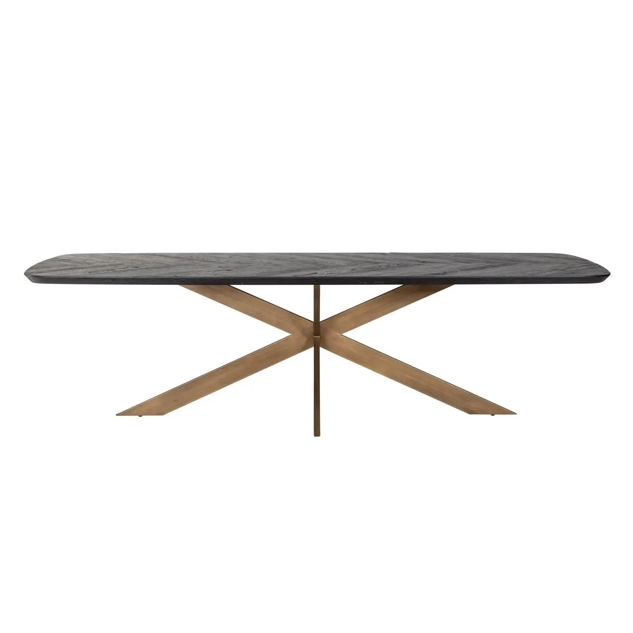 Dining table Hayley dark coffee 280