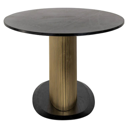 Dining table Ironville gold oval 235