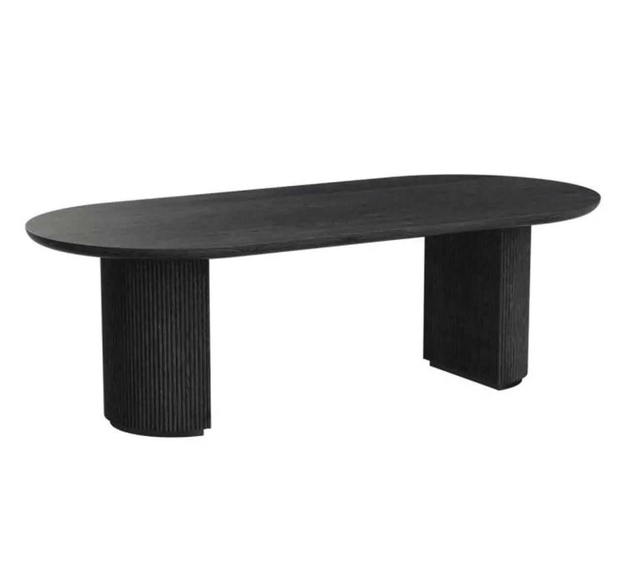 Dining table Kingston dark coffee 280
