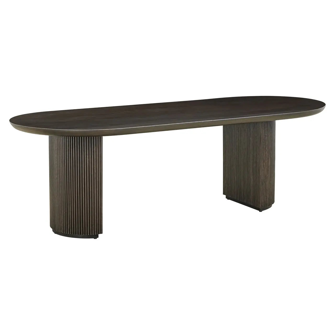 Dining table Kingston dark coffee 280