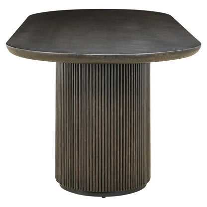 Dining table Kingston dark coffee 280