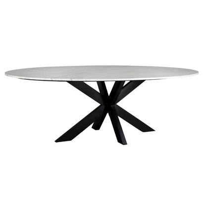 Dining table Lexington white oval 230