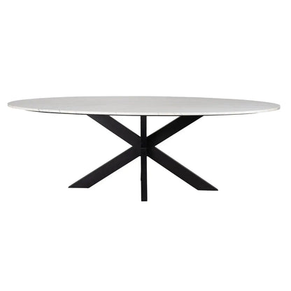 Dining table Lexington white oval 230