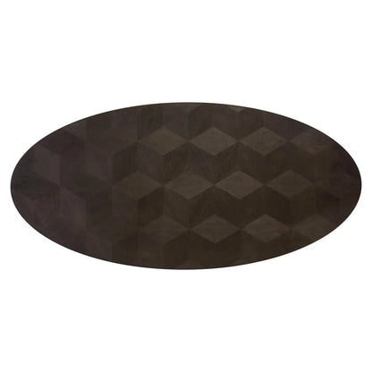 Dining table Luxor brown oval 230