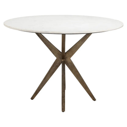 Dining table Maisy white 114Ø
