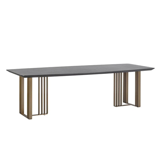 Dining table Maverick charcoal 300