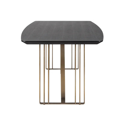 Dining table Maverick charcoal 300