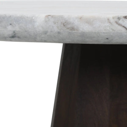 Dining table Oberoy Blush beige 130Ø