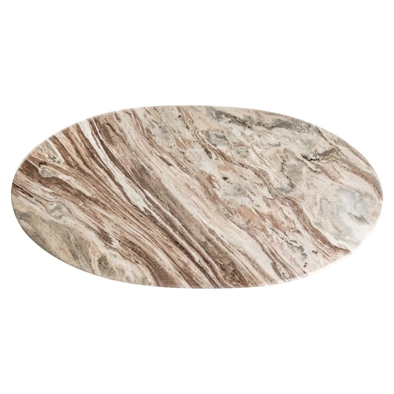 Dining table Rasford Blush beige oval 200