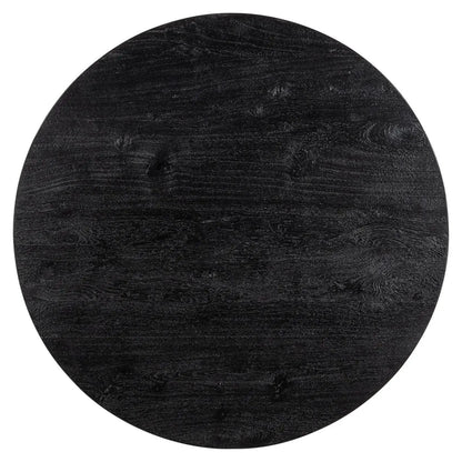 Dining table Revelin black/gold 81Ø