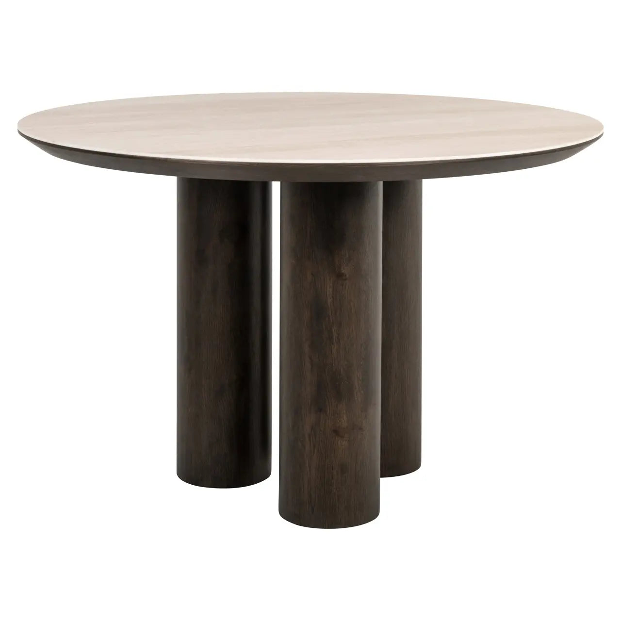 Dining table Ritz brown 120Ø