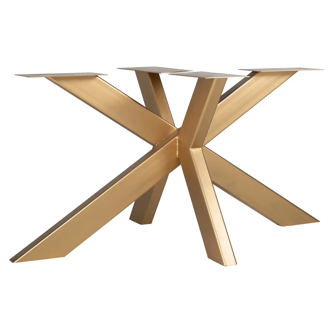 Dining table Spider gold base