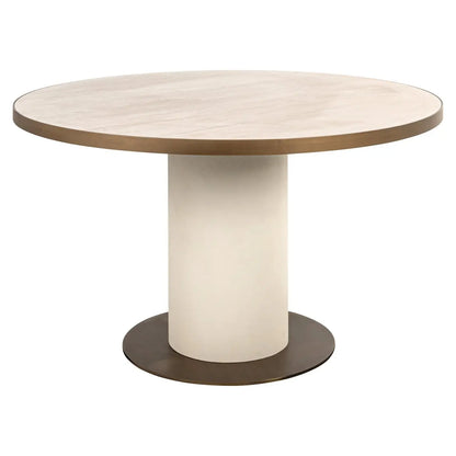 Dining table Tivoli white 130Ø