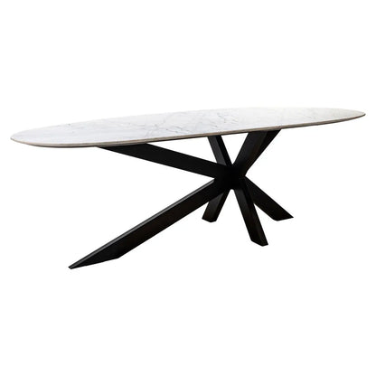 Dining table Trocadero black/white