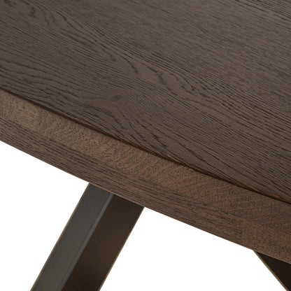 Dining table Watson Dark brown/black 235