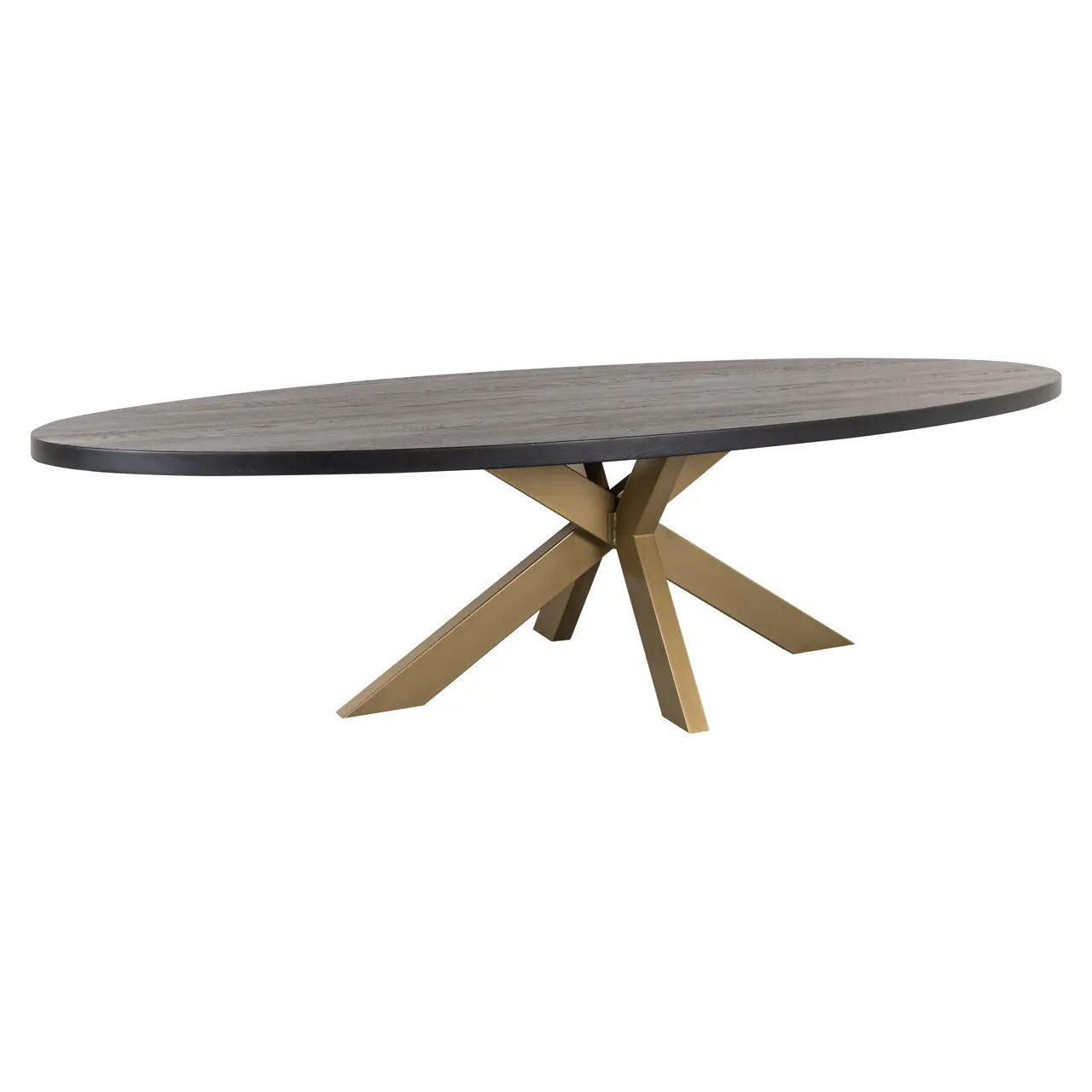 Dining table Watson black/gold 235