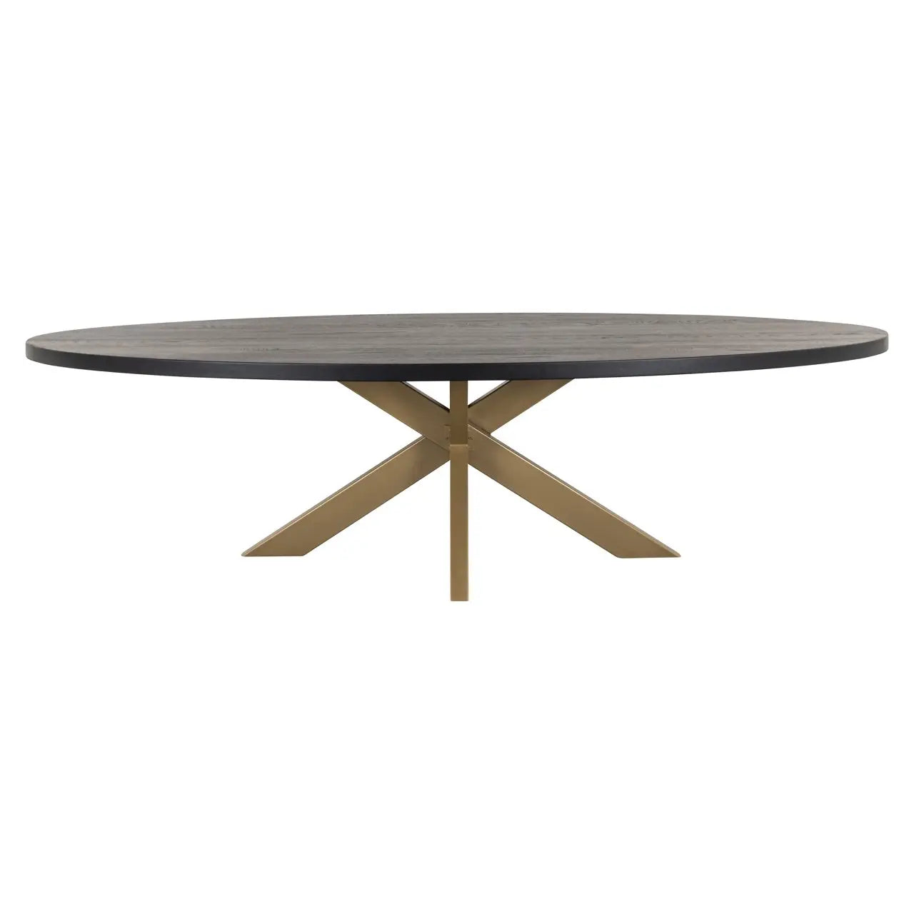 Dining table Watson black/gold 235