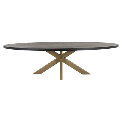 Dining table Watson black/gold 235