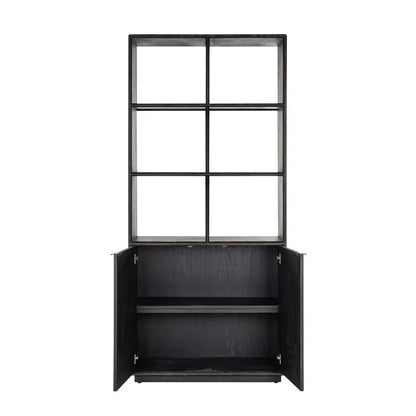 Display cabinet Blackbone Brass black rustic