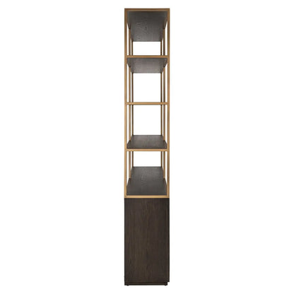 Display cabinet Carter brown large 4-doors