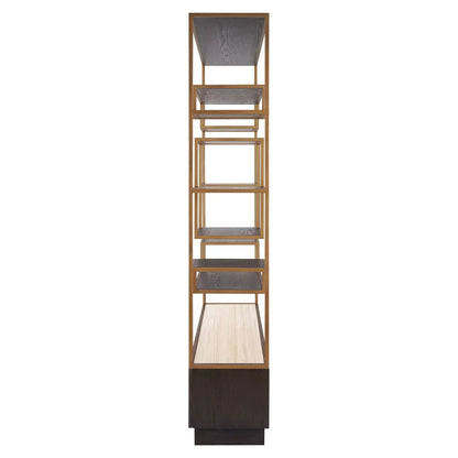 Display cabinet Claremont brown