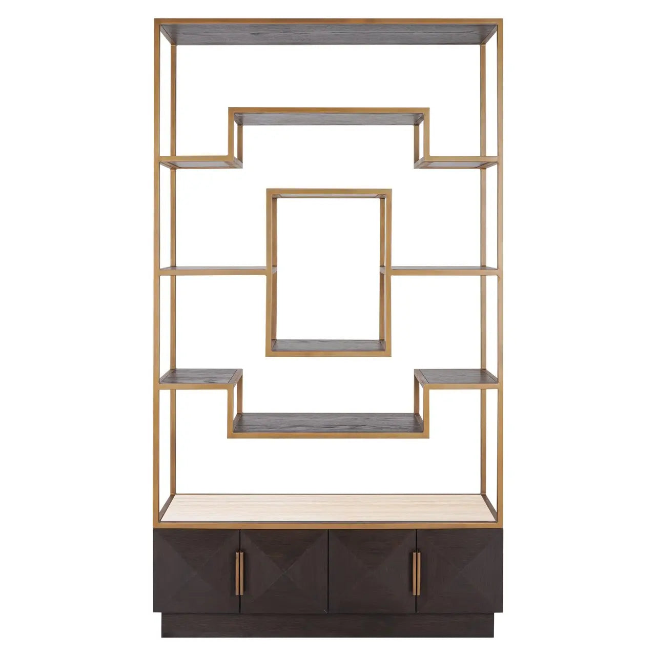 Display cabinet Claremont brown