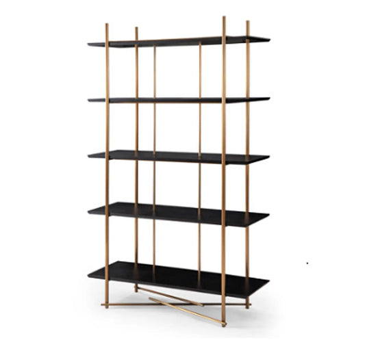 Display cabinet Harlan charcoal