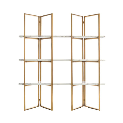 Display cabinet Lagrand Gold gold