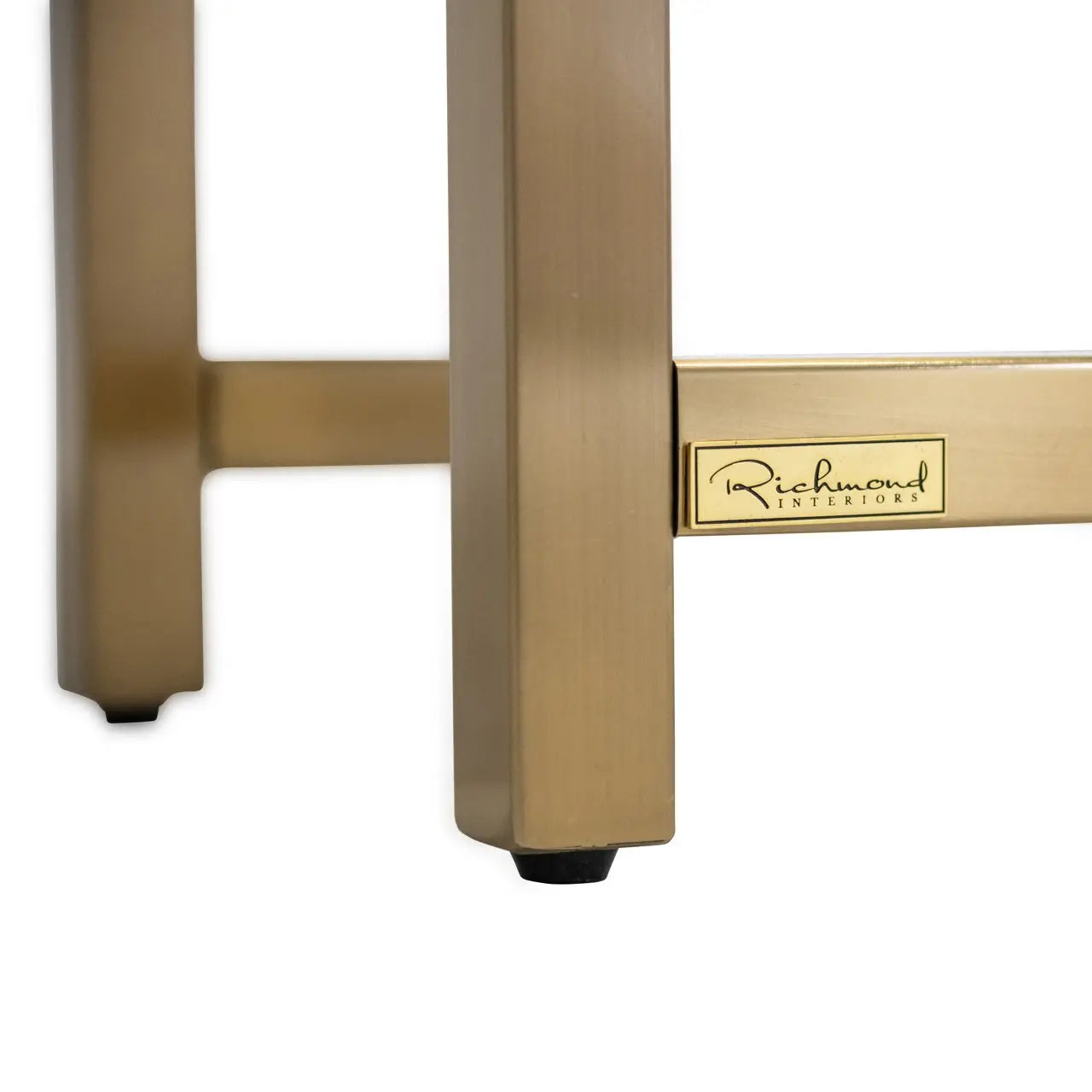 Display cabinet Magnus brushed gold