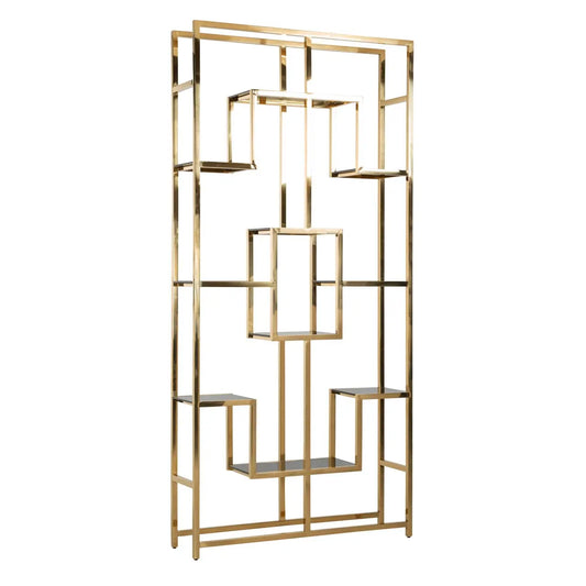 Display cabinet Magnus gold