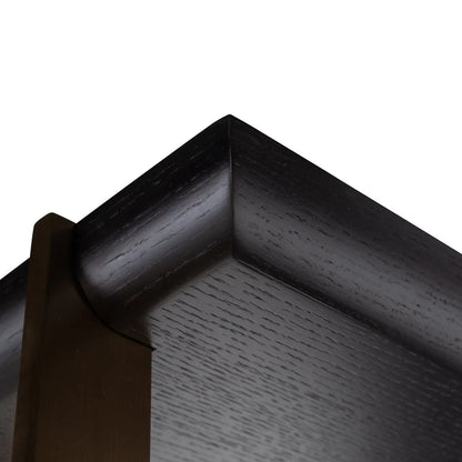 Display cabinet Rigley charcoal