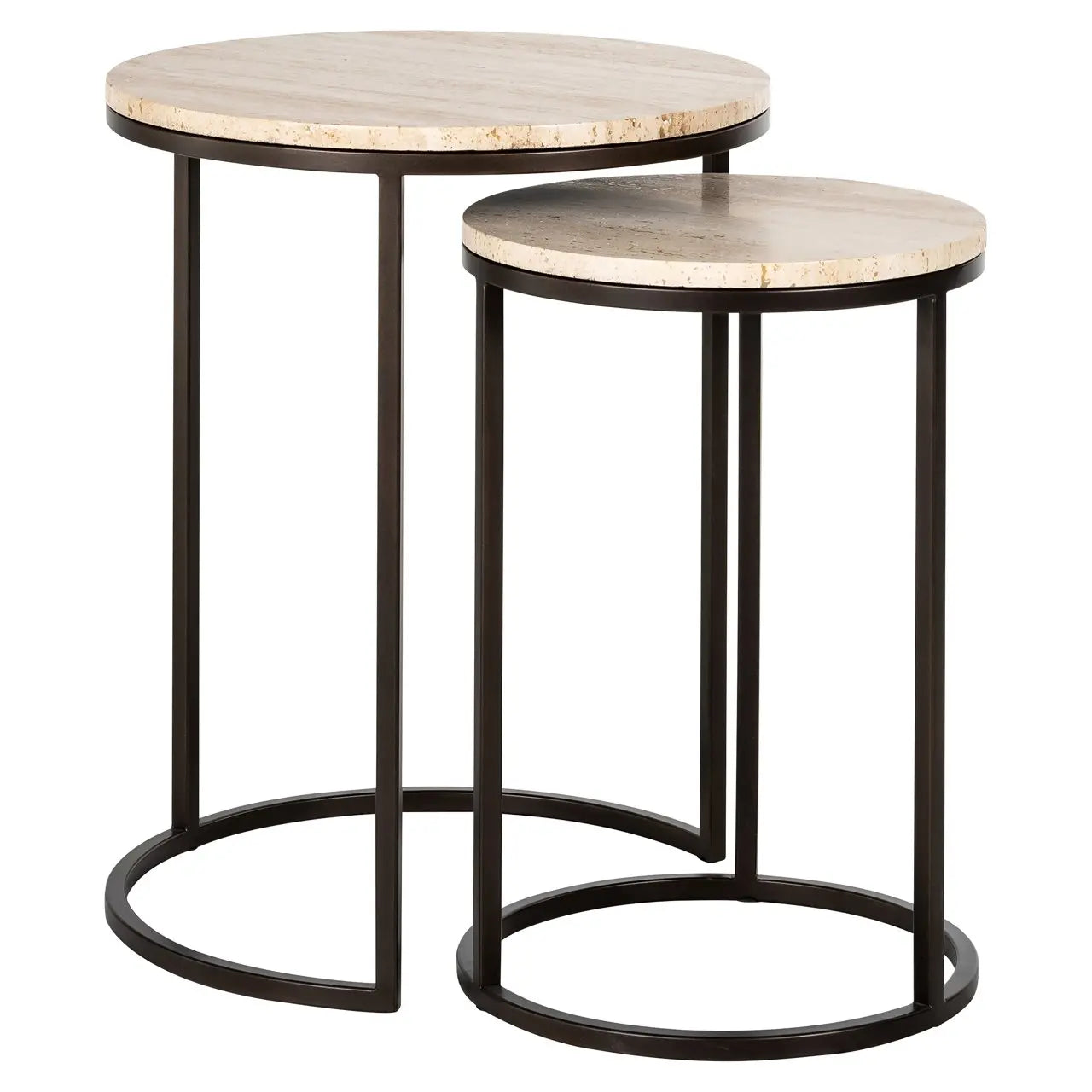 End table Avalon bronze (Set of 2)