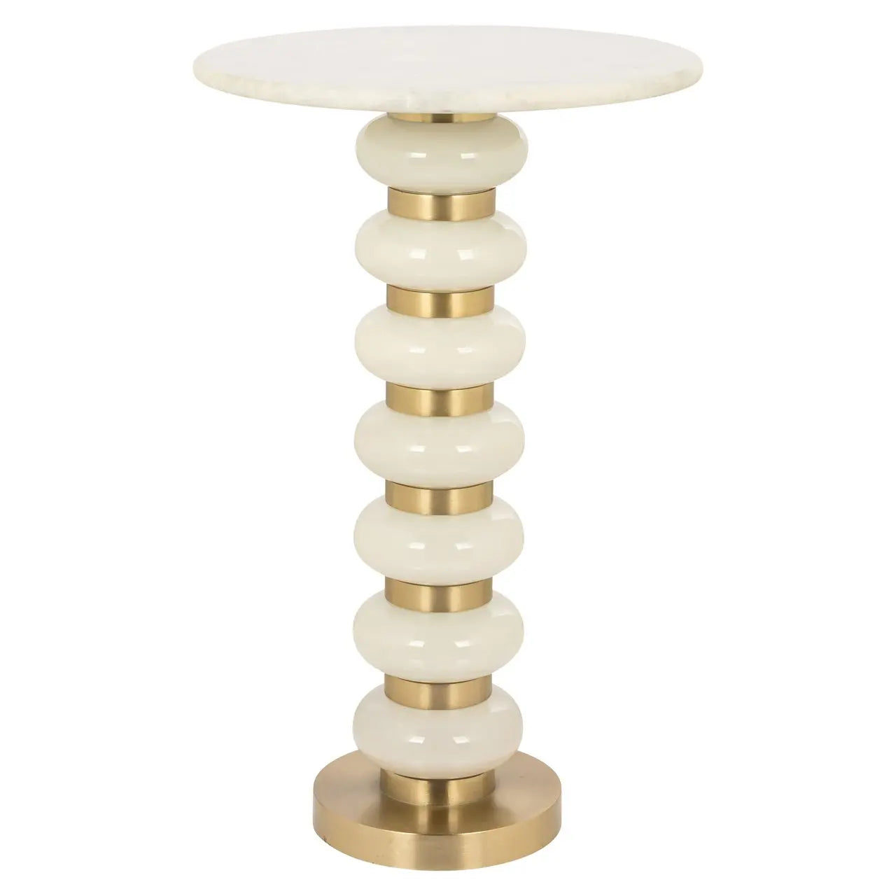 End table Barbara white