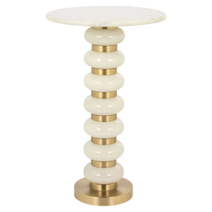 End table Barbara white