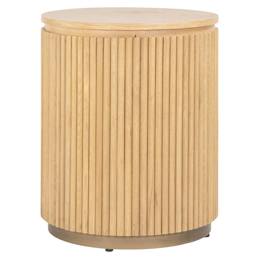 End table Belfort natural oak 50Ø