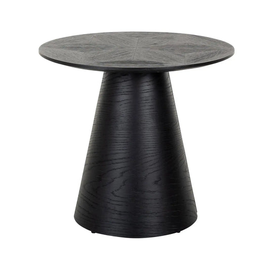 End table Blax black 58Ø