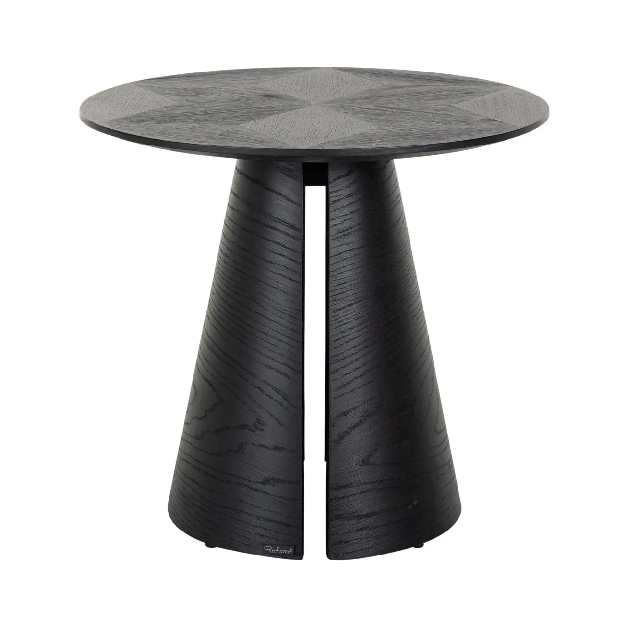 End table Blax black 58Ø