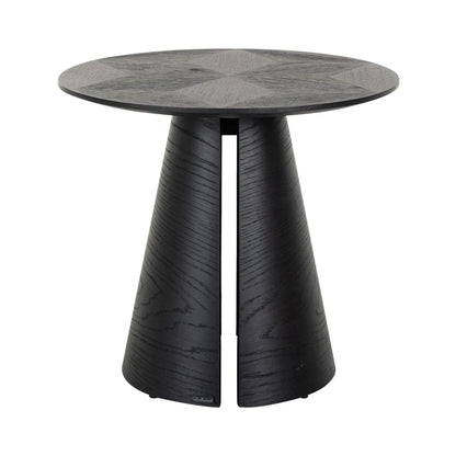 End table Blax black 58Ø