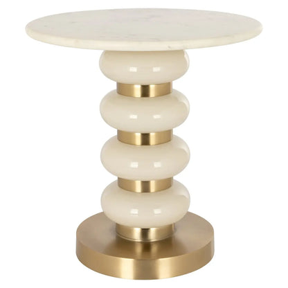 End table Boann white