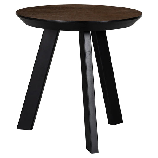 End table Bonvoy brown Ø50