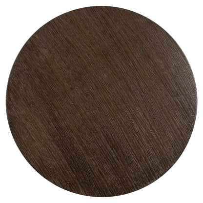 End table Bonvoy brown Ø50