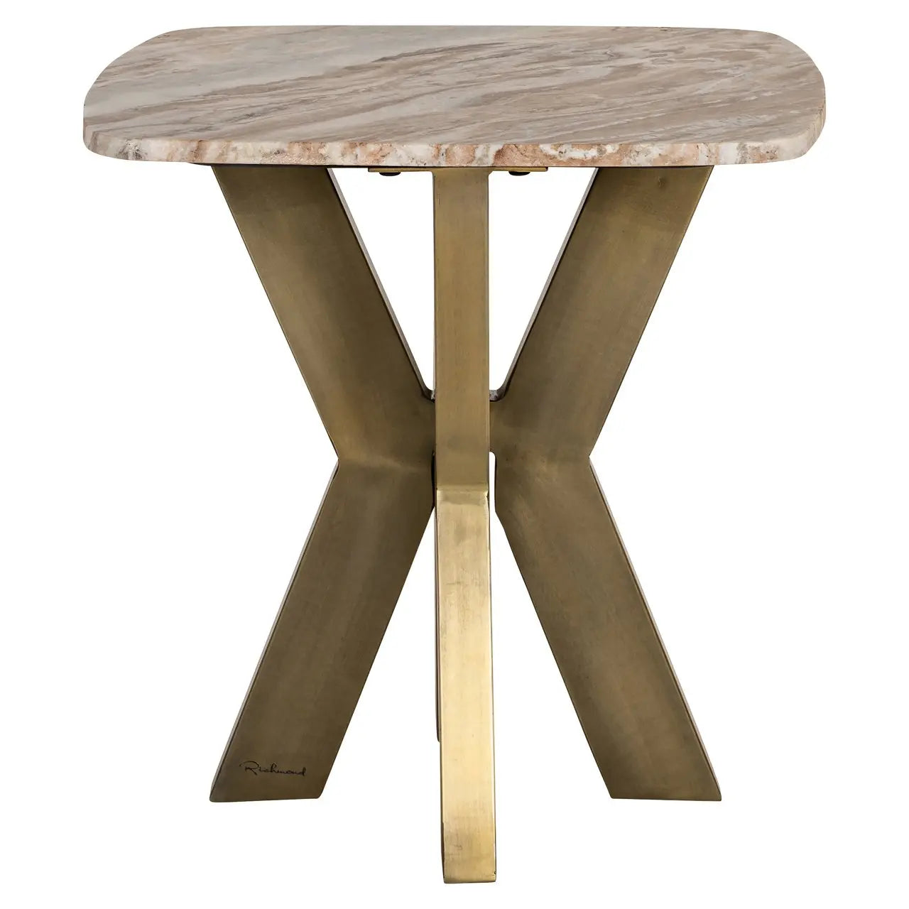 End table Bottega Blush beige