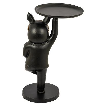 End table Bullie black/gold