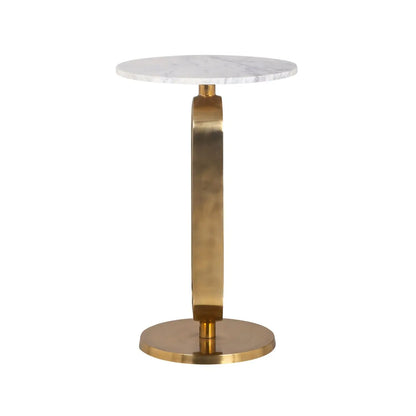 End table Celine brushed gold